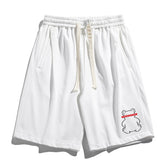 Men's Plus Size Sports Street Bear Print Athletic Shorts